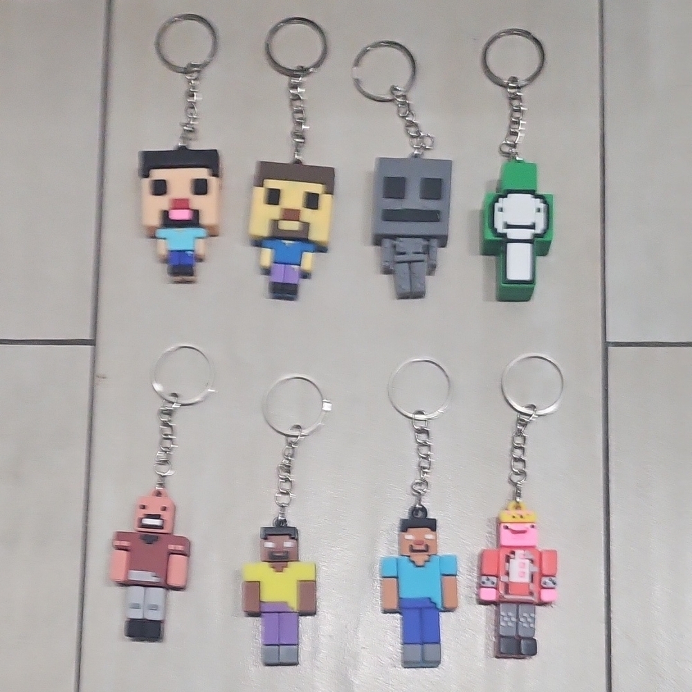 Minecraft Keychain Set - Picture 3 of 6